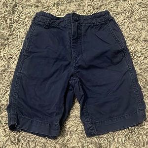 ⚡️2/$20 GAP KIDS Washwell Navy Khaki Shorts Boys 6 Regular